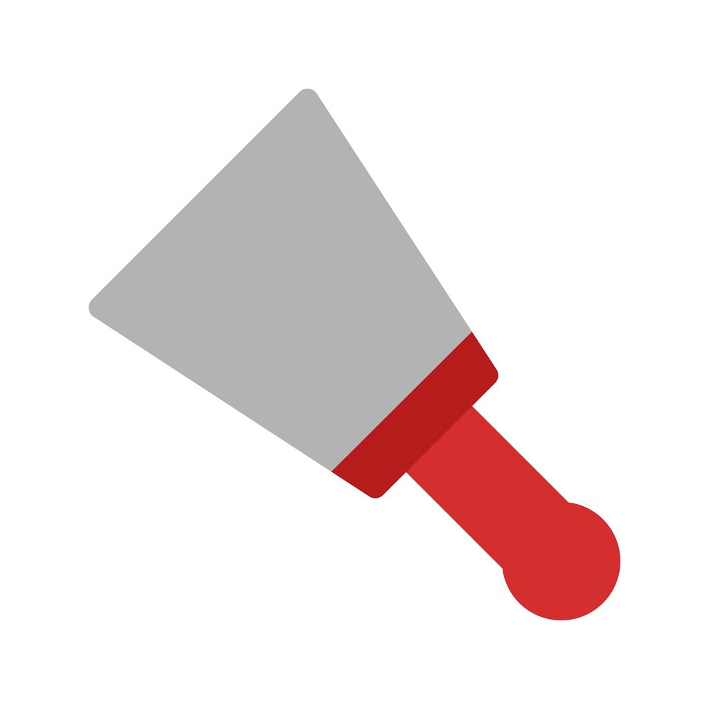Putty Knife Flat Multicolor Icon