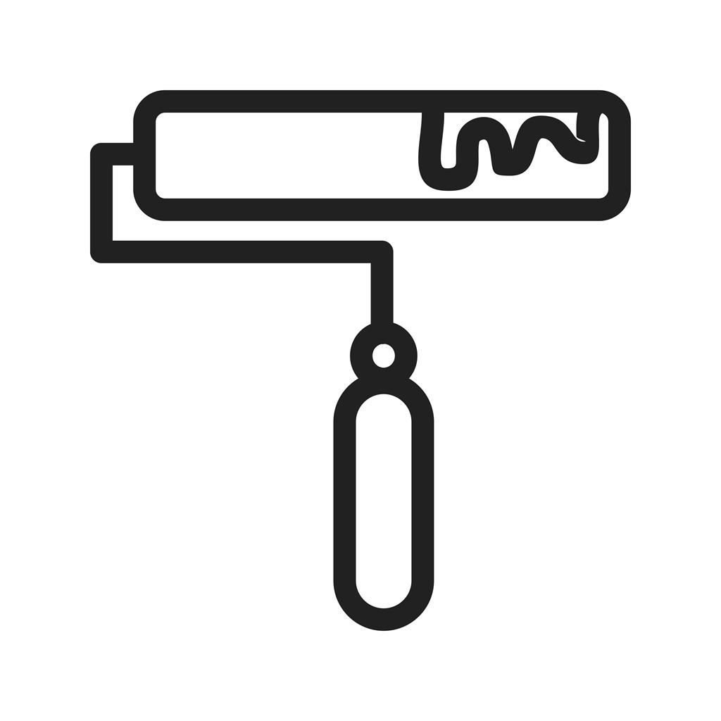 Roller Line Icon