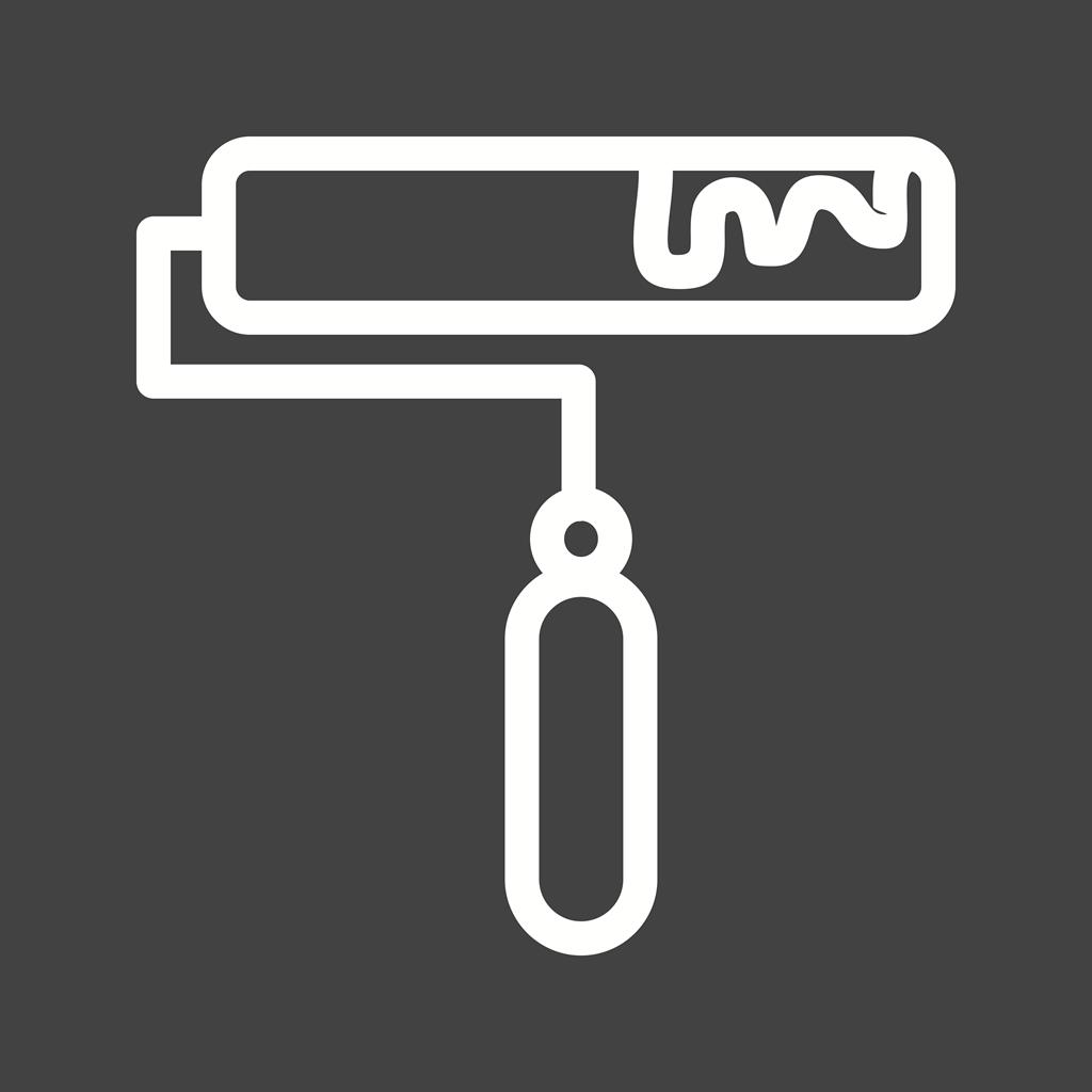 Roller Line Inverted Icon
