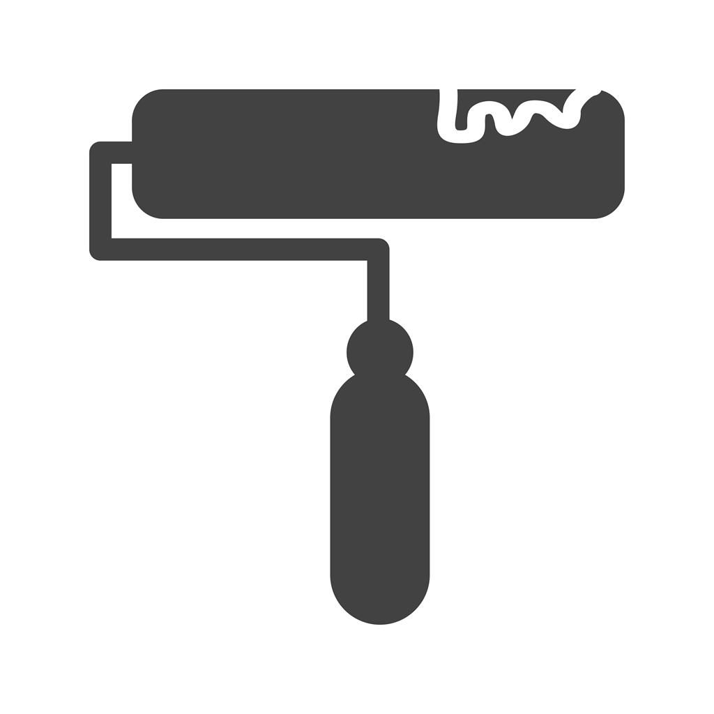 Roller Glyph Icon