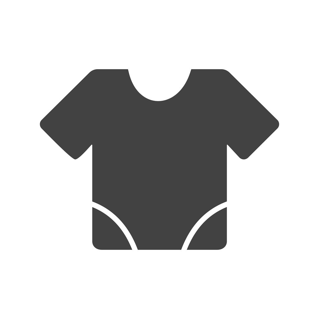 Baby Shirt Glyph Icon