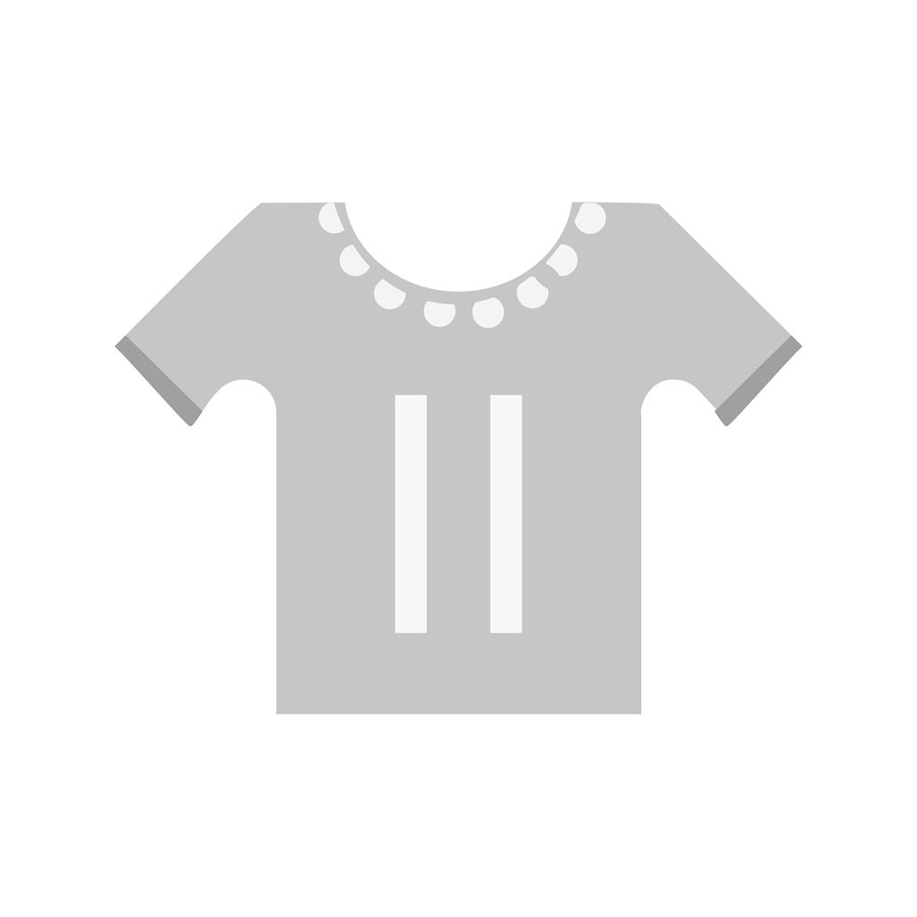 Small Shirt Greyscale Icon