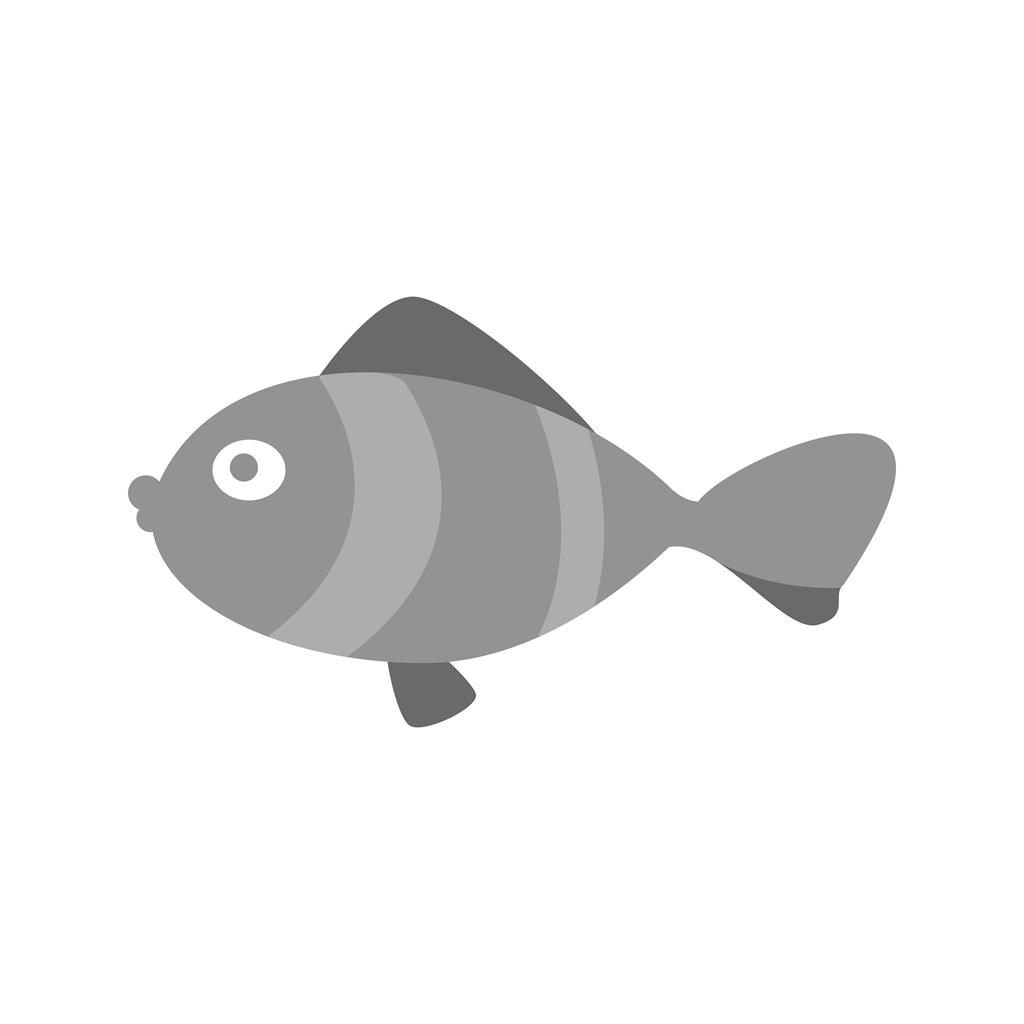 Fishing Greyscale Icon
