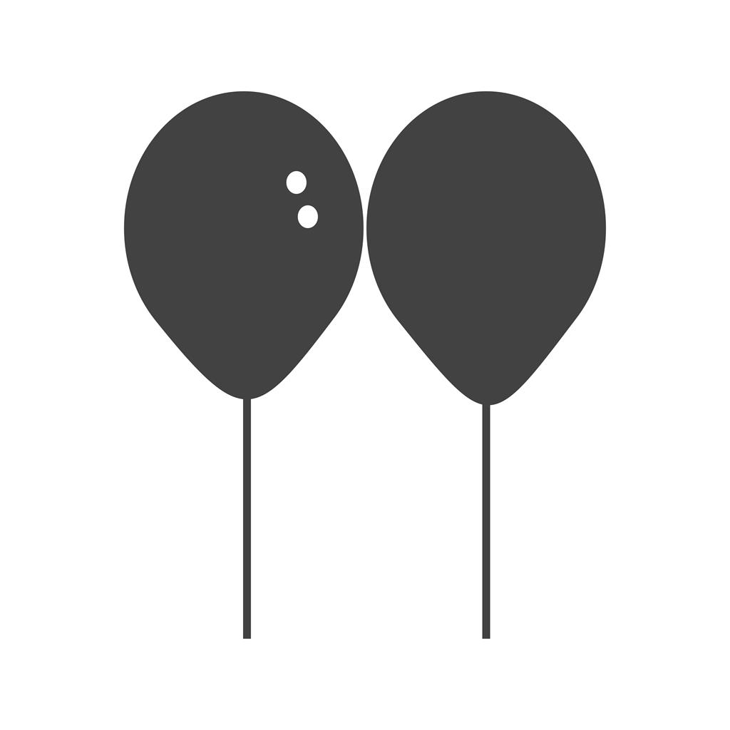 Balloon Glyph Icon