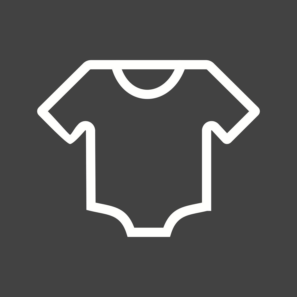 Shirt Line Inverted Icon