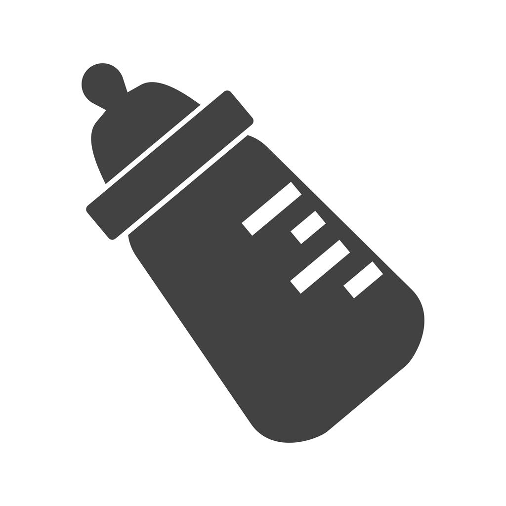 Milk Bottle II Glyph Icon