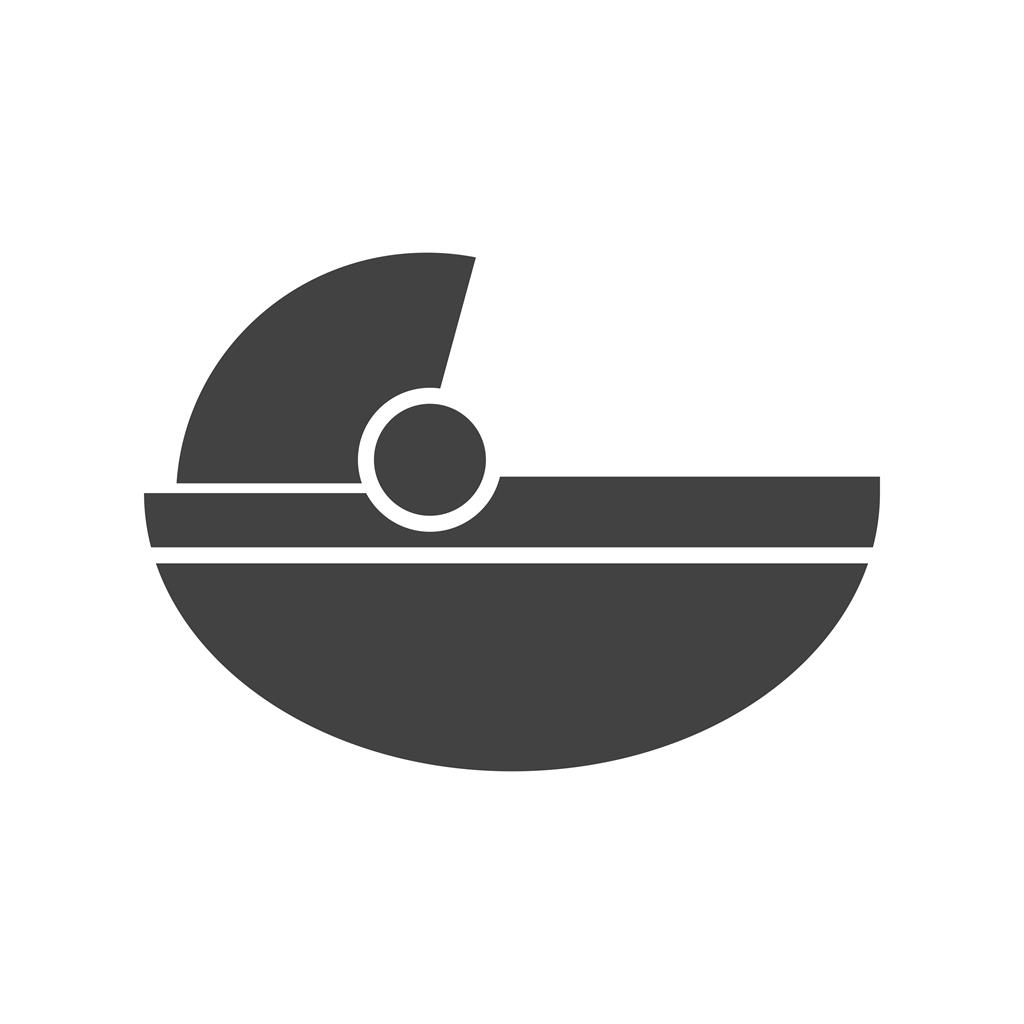 Baby Carrier Glyph Icon