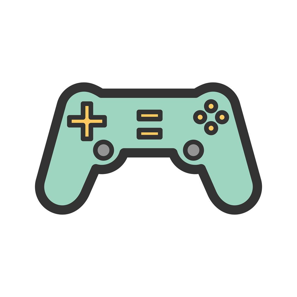 Gaming Console I Line Filled Icon
