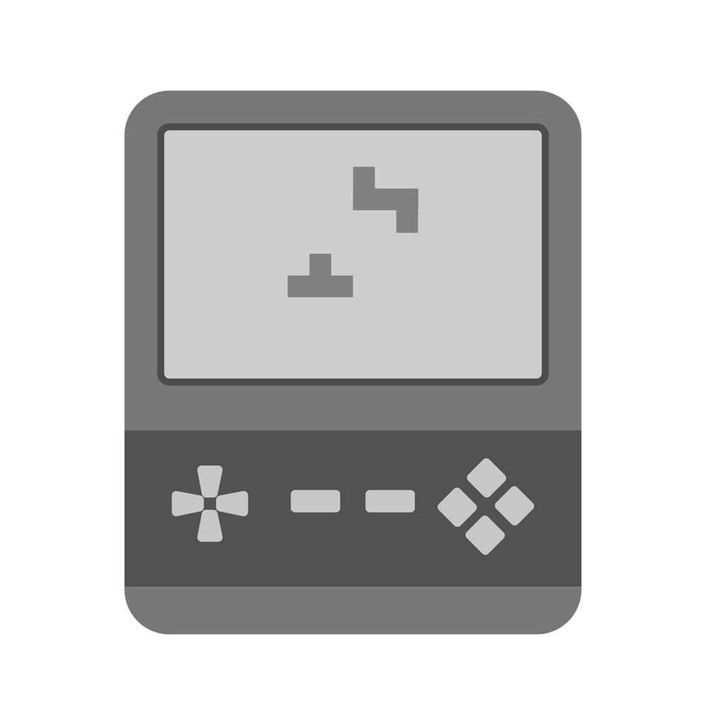 Brick Game Greyscale Icon