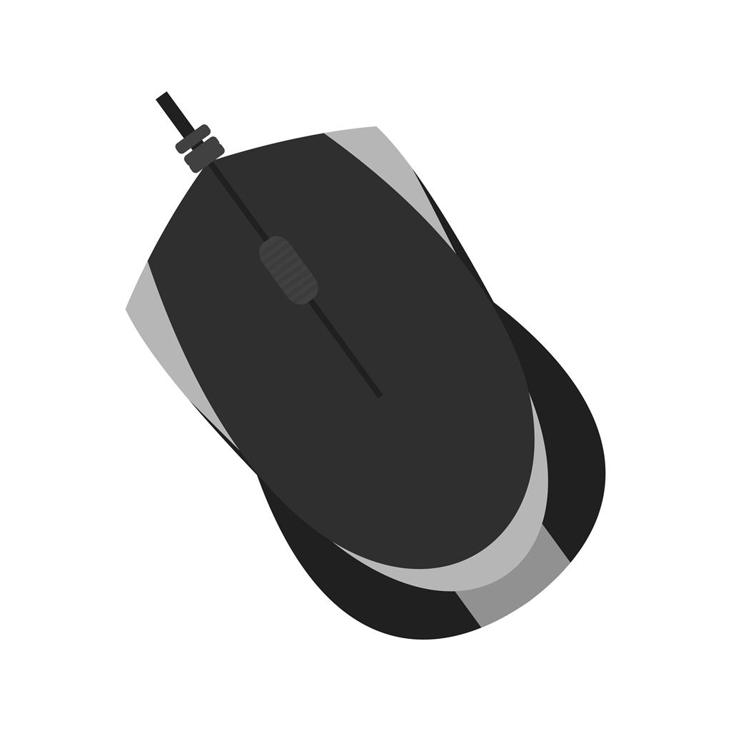 Mouse Greyscale Icon