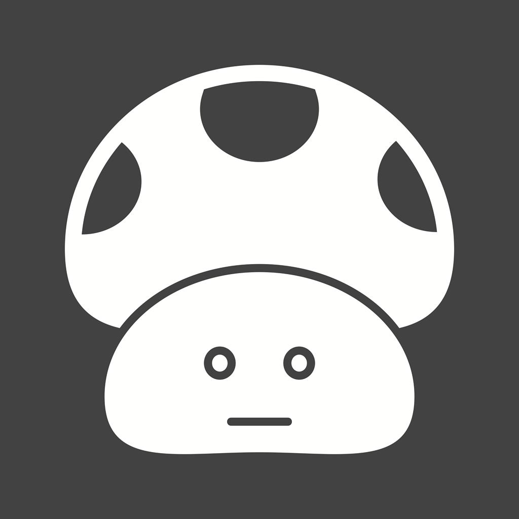 1UP Glyph Inverted Icon