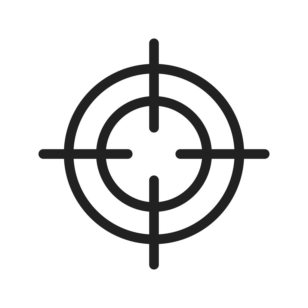 Target Line Icon