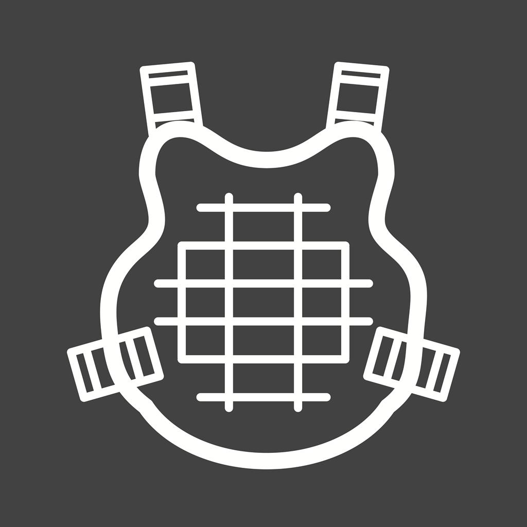 Chest Line Inverted Icon