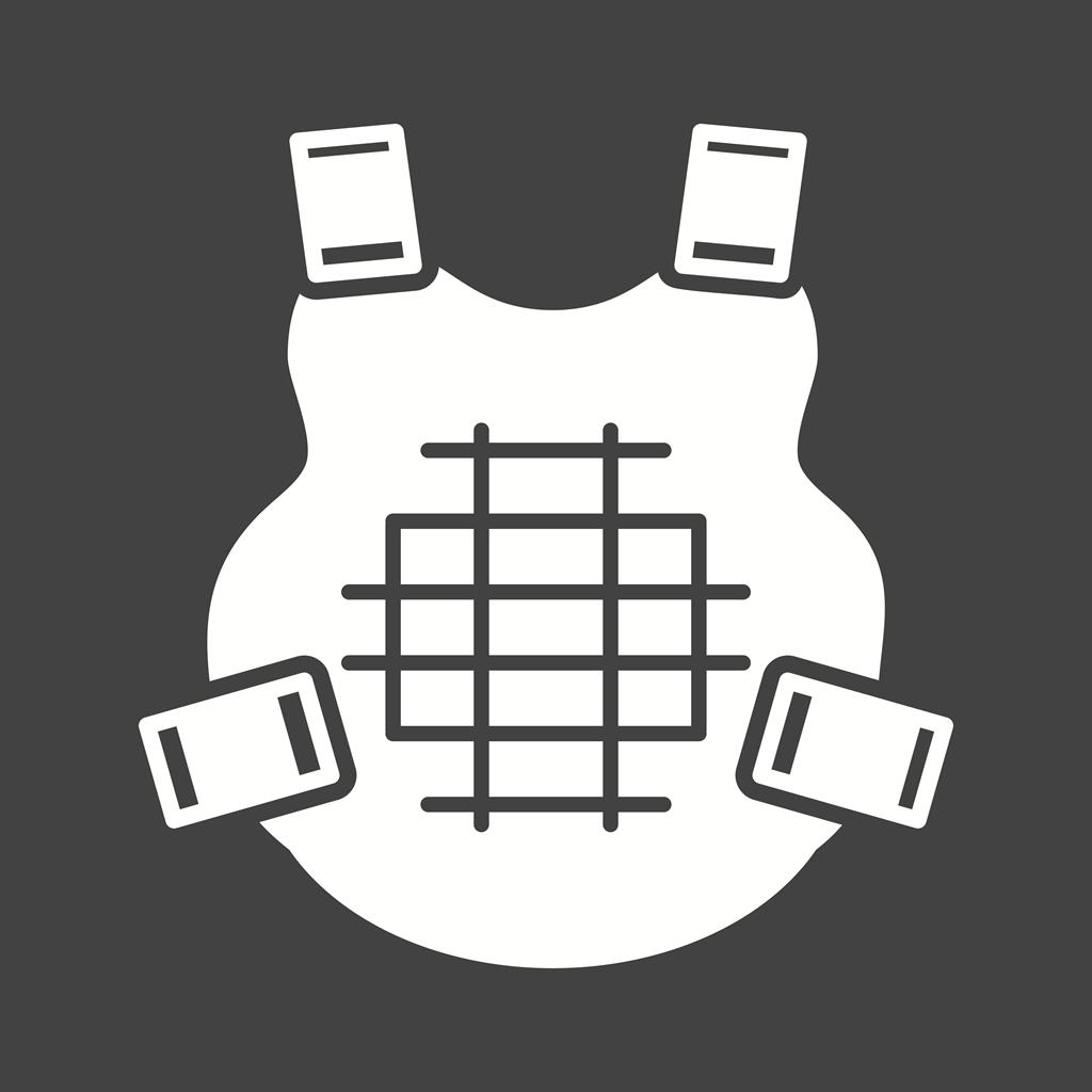 Chest Glyph Inverted Icon