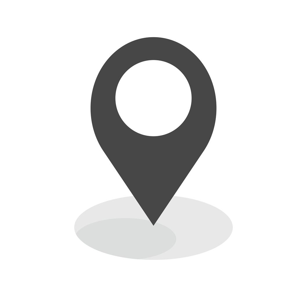 Marked Location Greyscale Icon