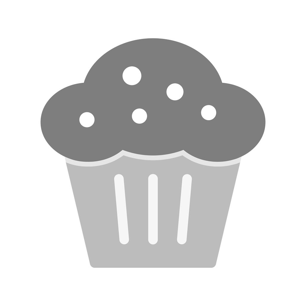 Muffin Greyscale Icon
