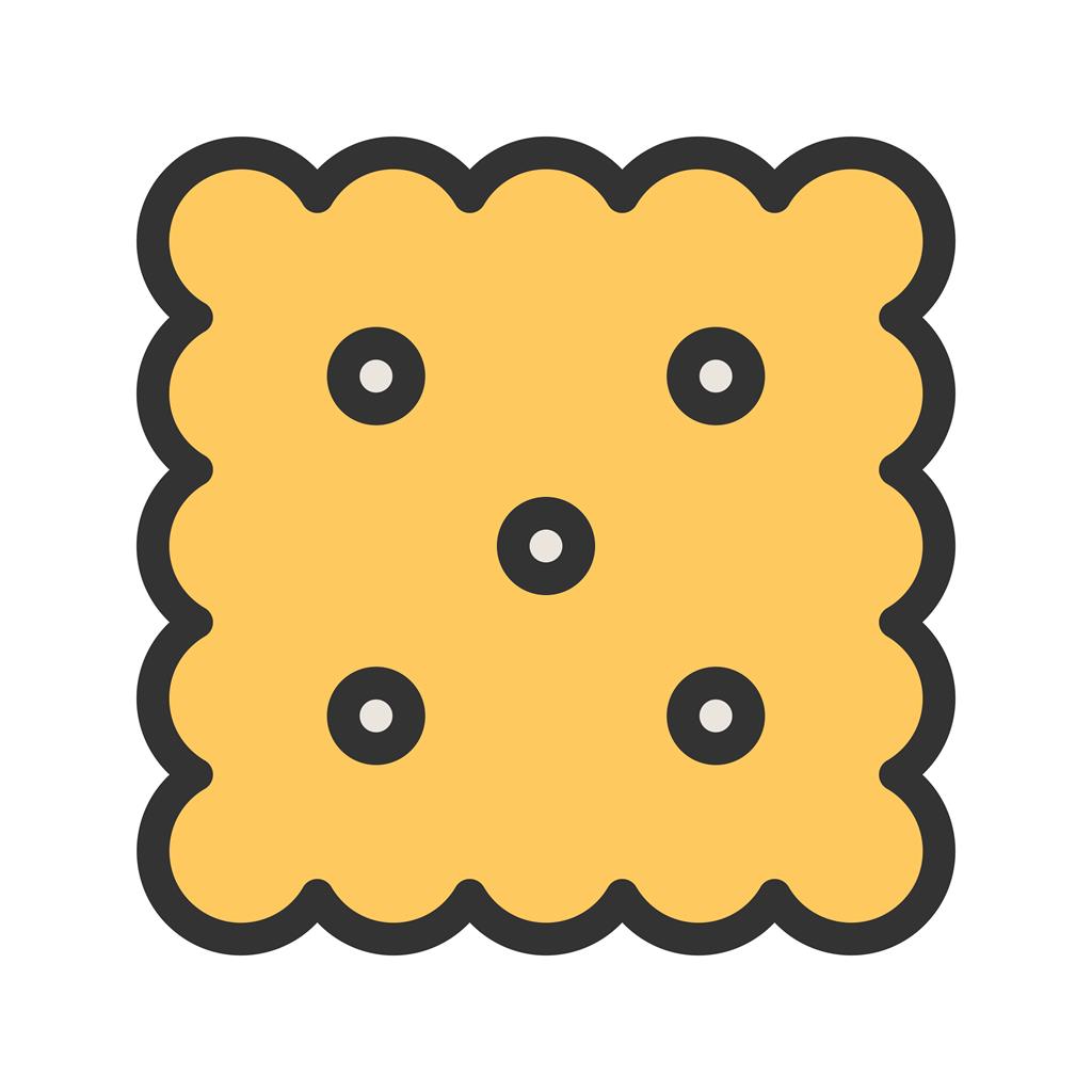 Biscuit III Line Filled Icon