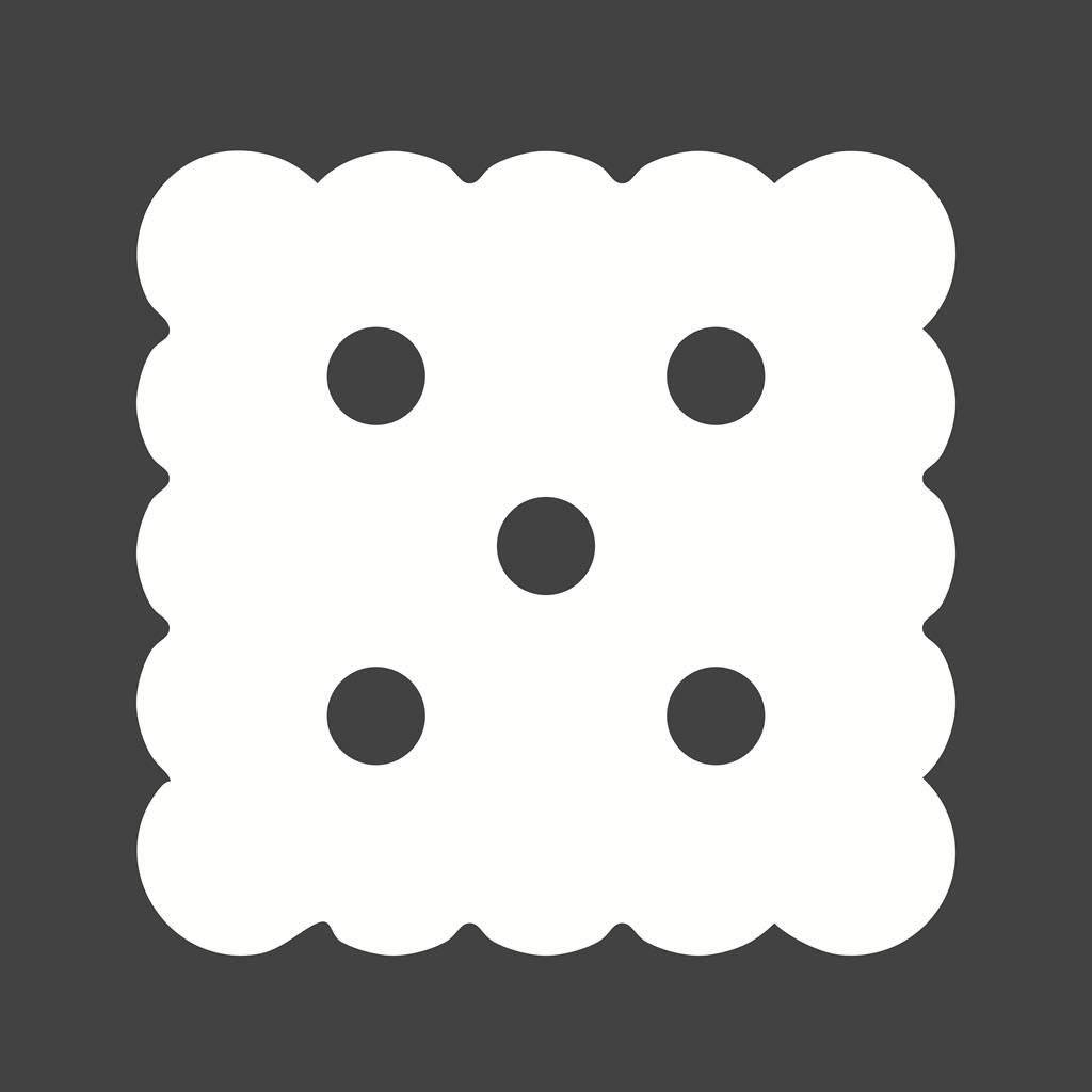 Biscuit III Glyph Inverted Icon