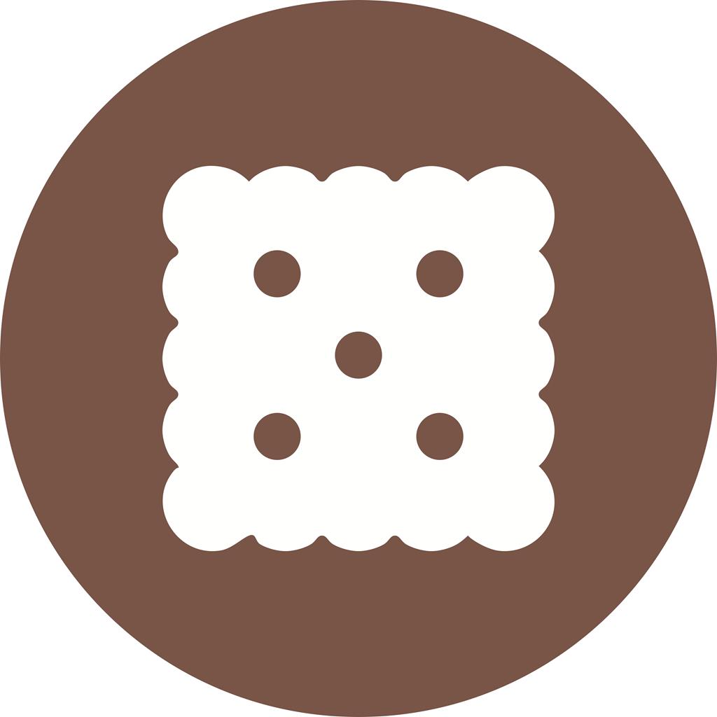 Biscuit III Flat Round Icon