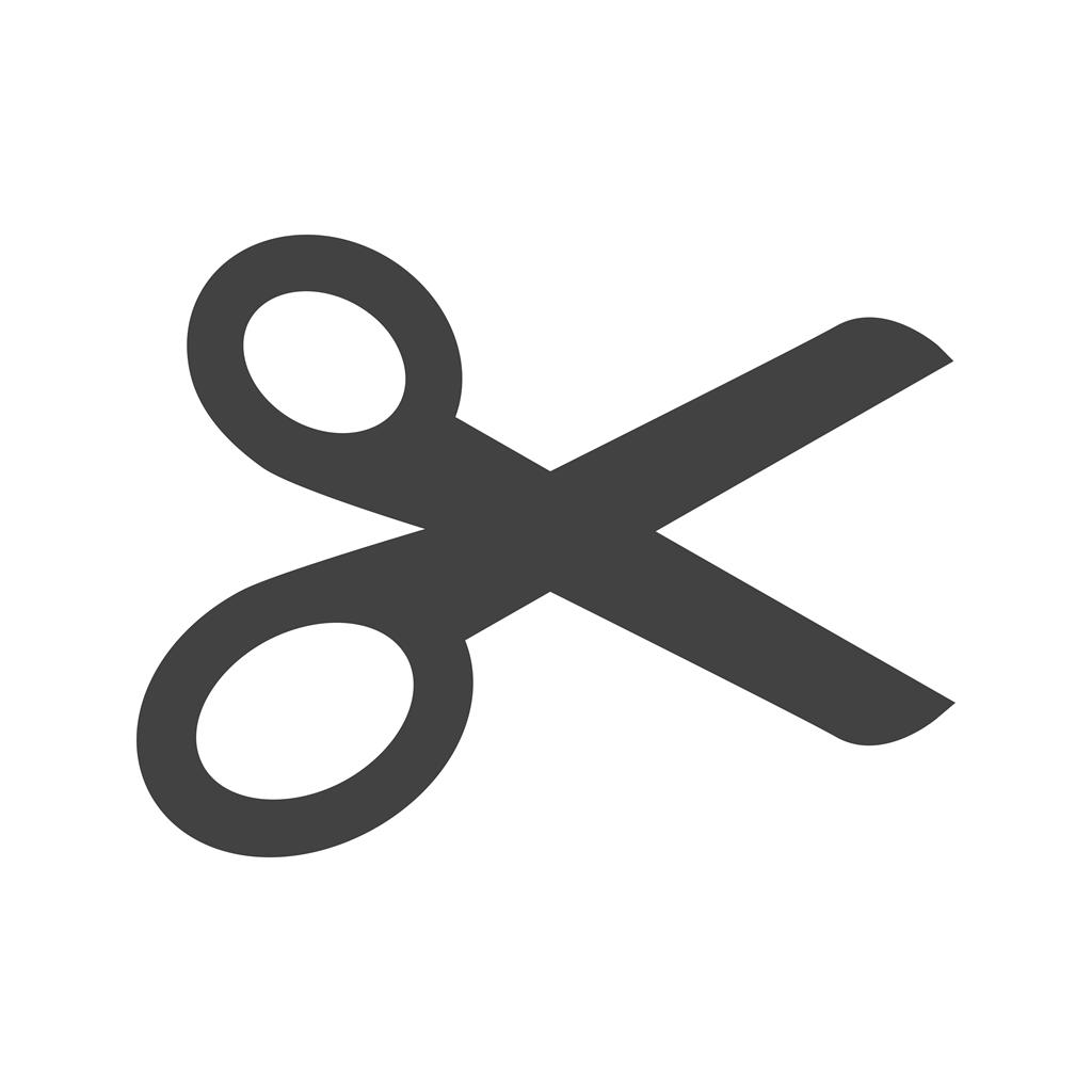 Cut Glyph Icon