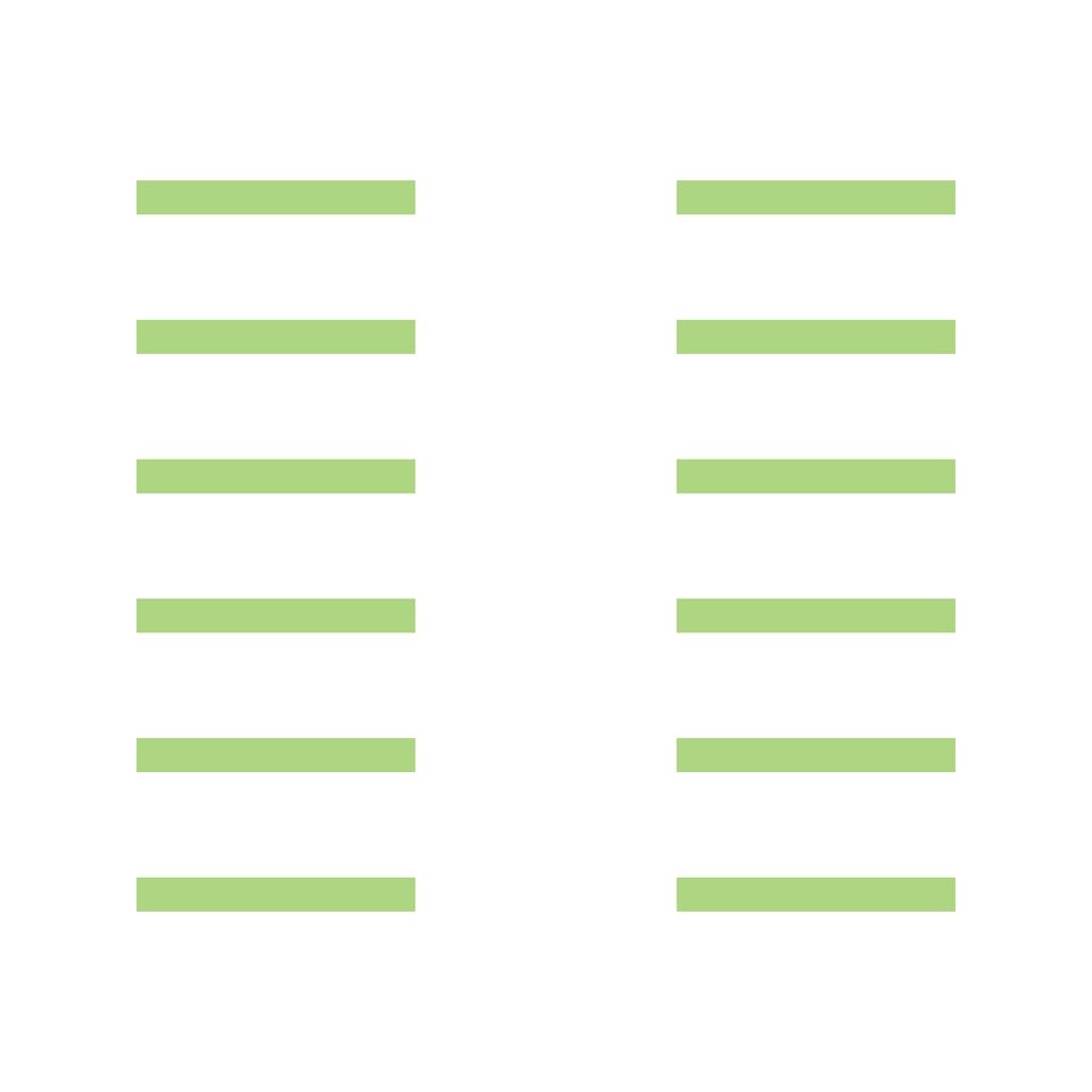 Columns Line Filled Icon