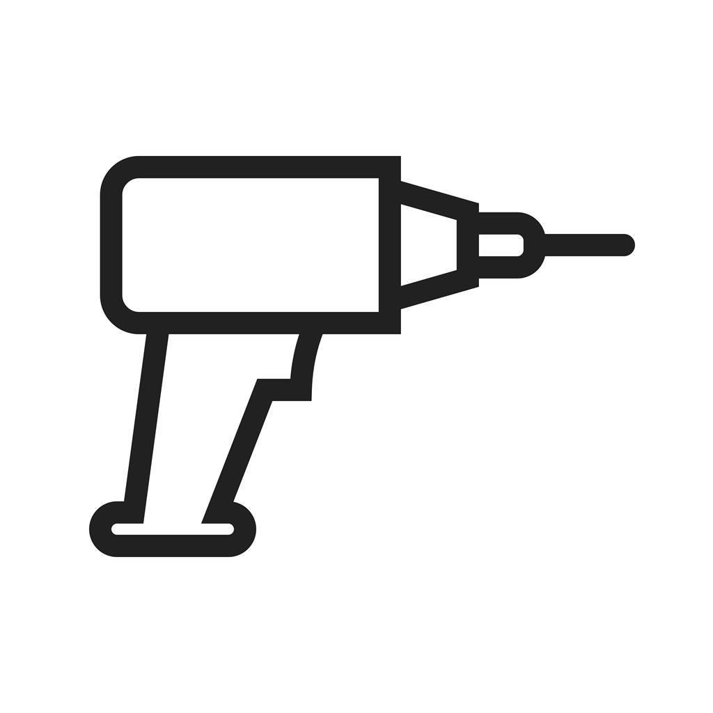 Drill Line Icon - IconBunny