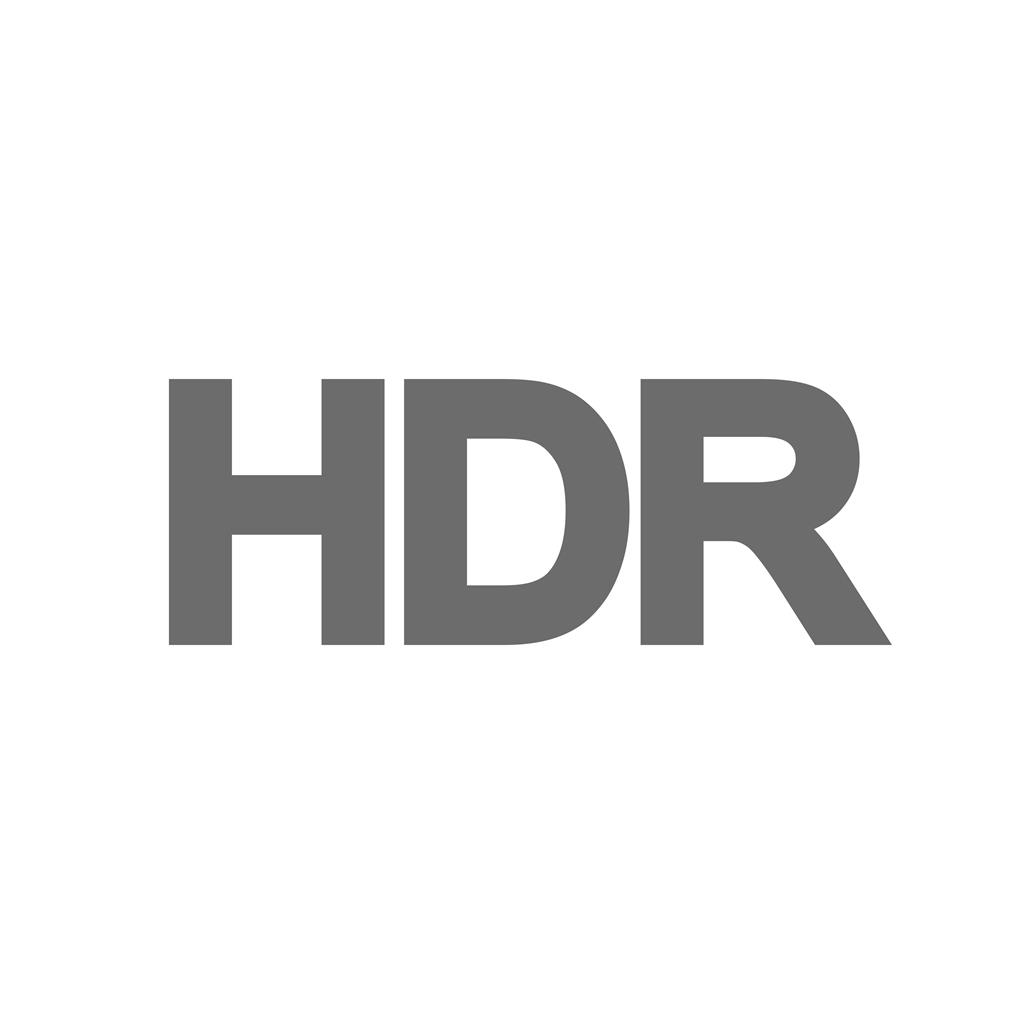 HDR On Greyscale Icon