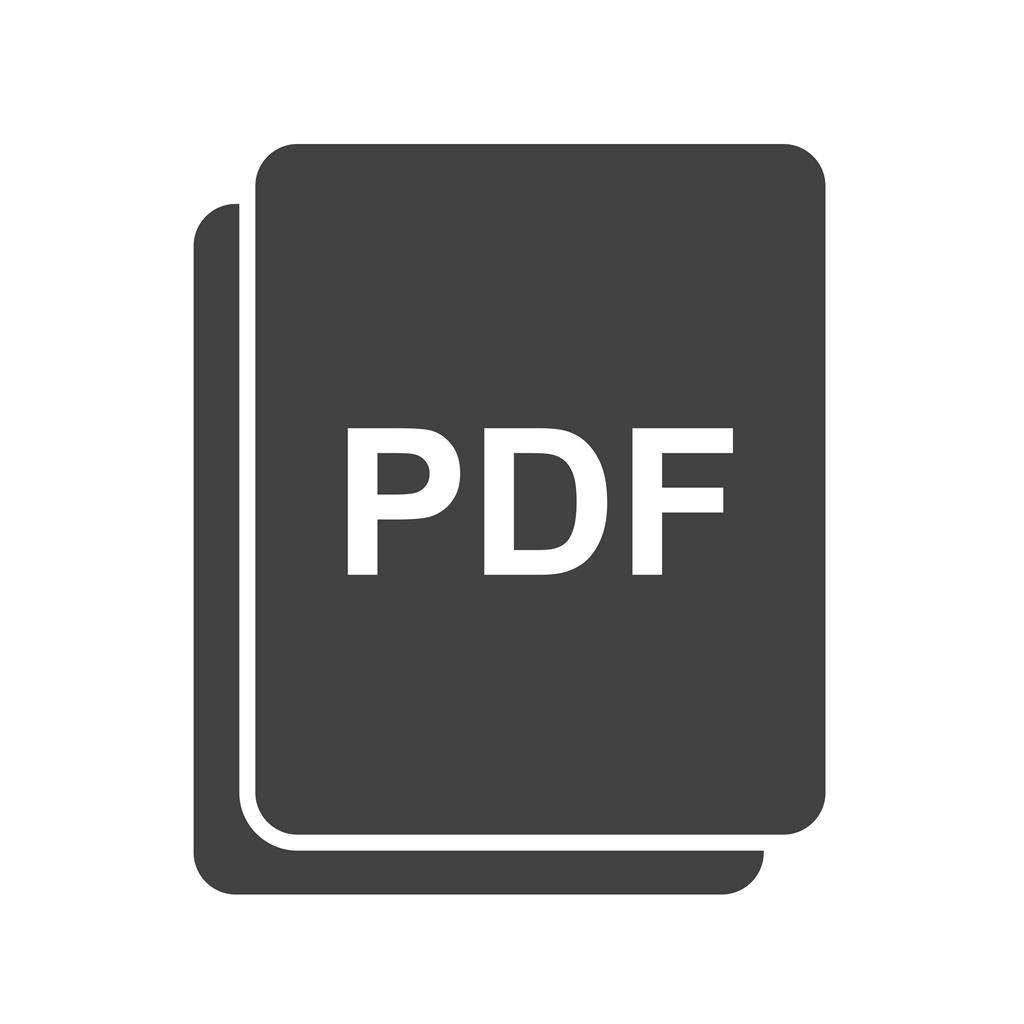 Picture as PDF Glyph Icon