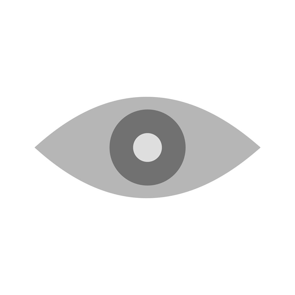 Remove Red Eye Greyscale Icon