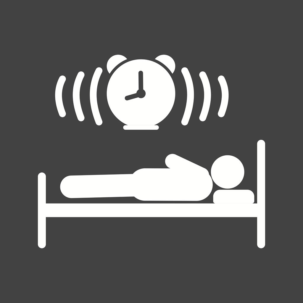 Sleeping Glyph Inverted Icon