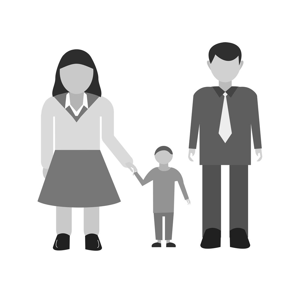 Parents Greyscale Icon