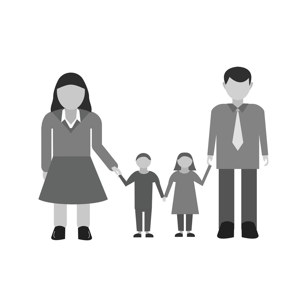Family Greyscale Icon
