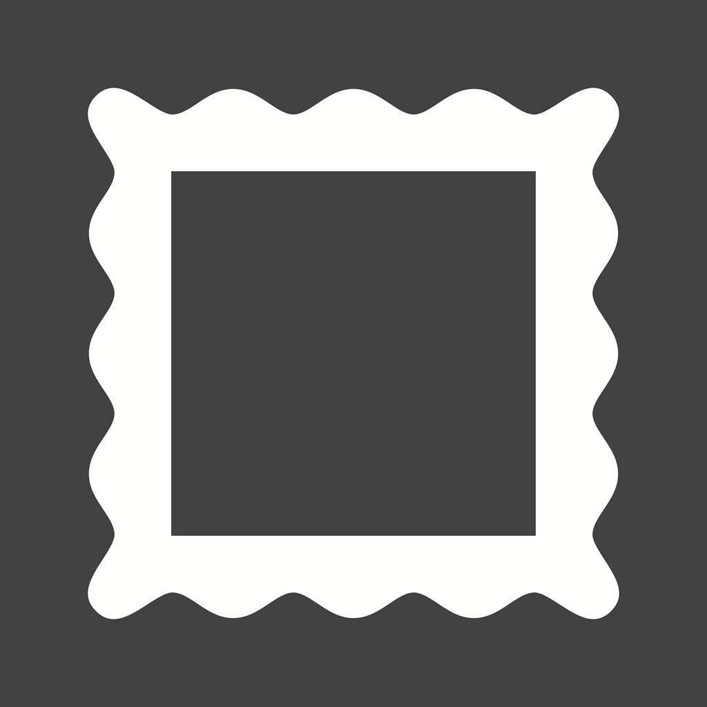 Frame I Glyph Inverted Icon