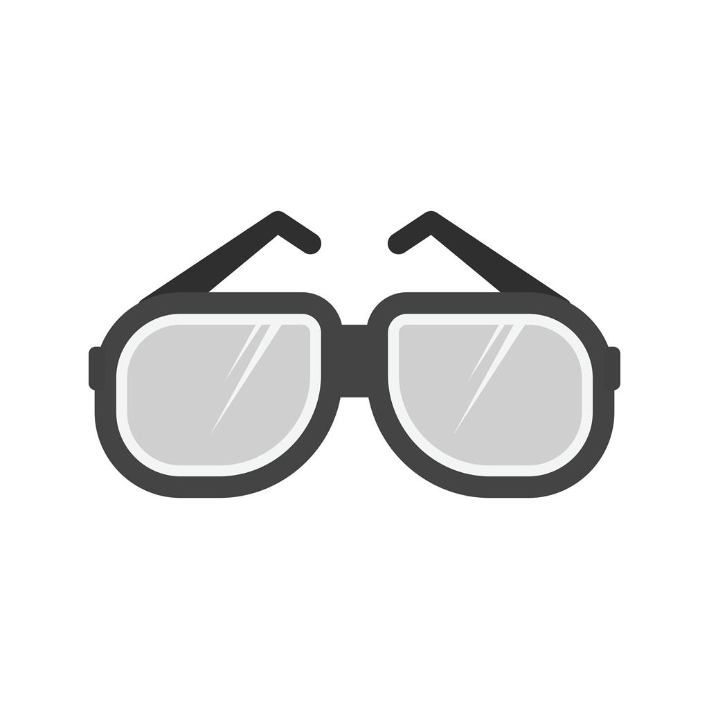 Glasses Greyscale Icon