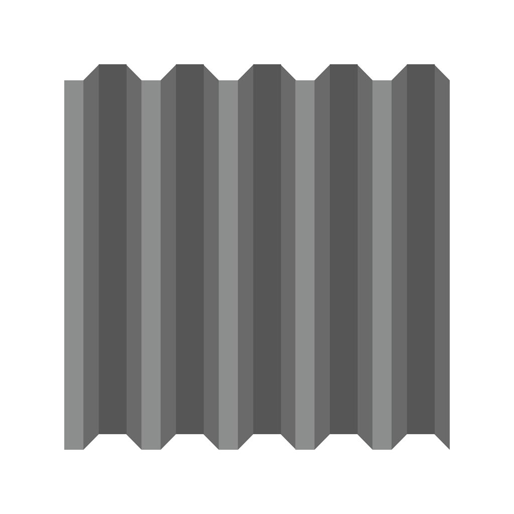 Metal Sheet Greyscale Icon - IconBunny