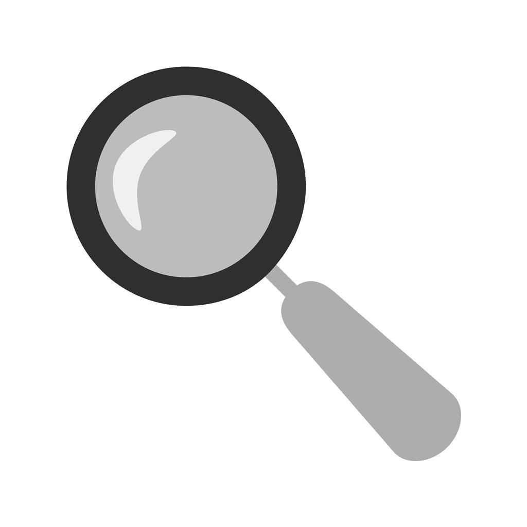 Magnifier Greyscale Icon