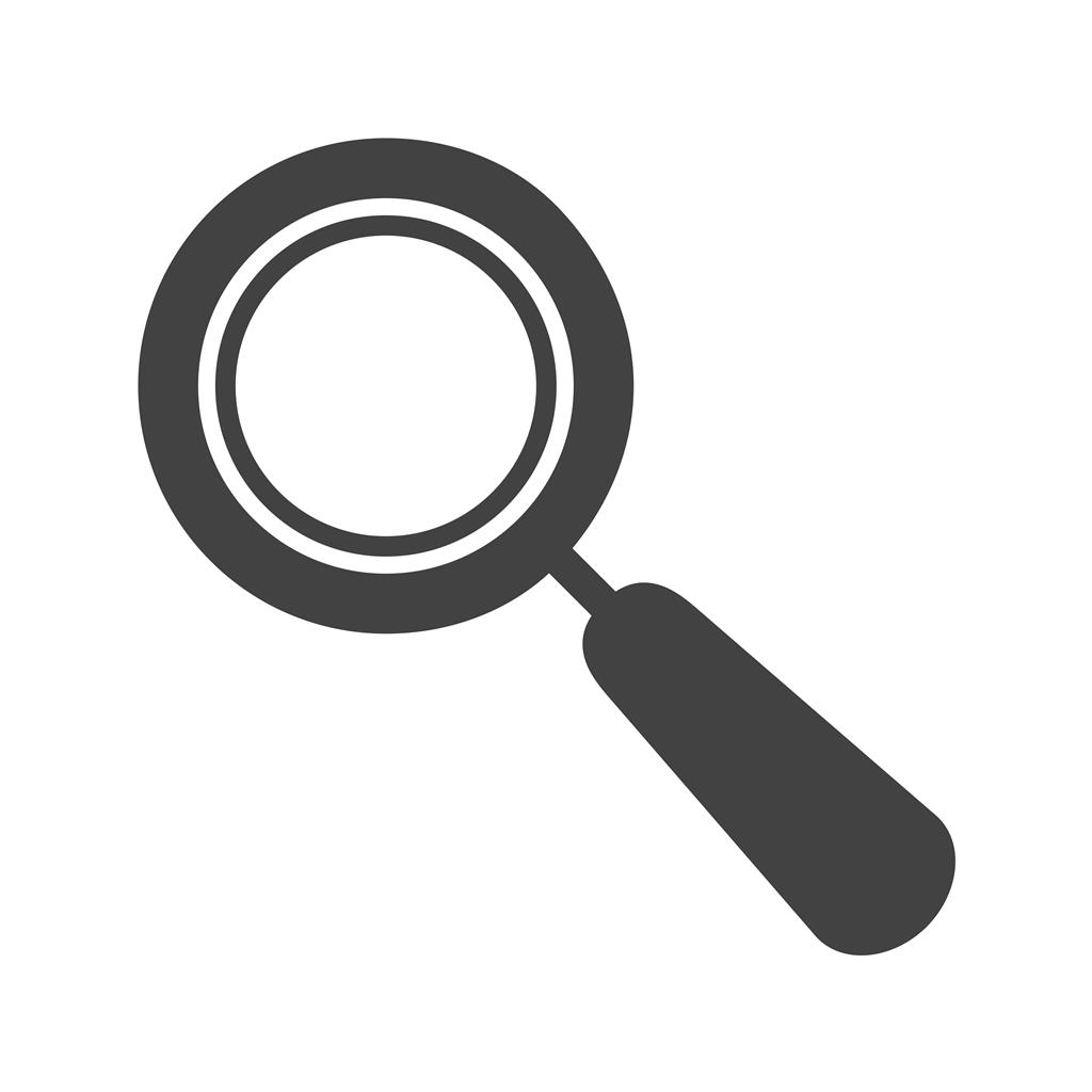 Magnifier Glyph Icon