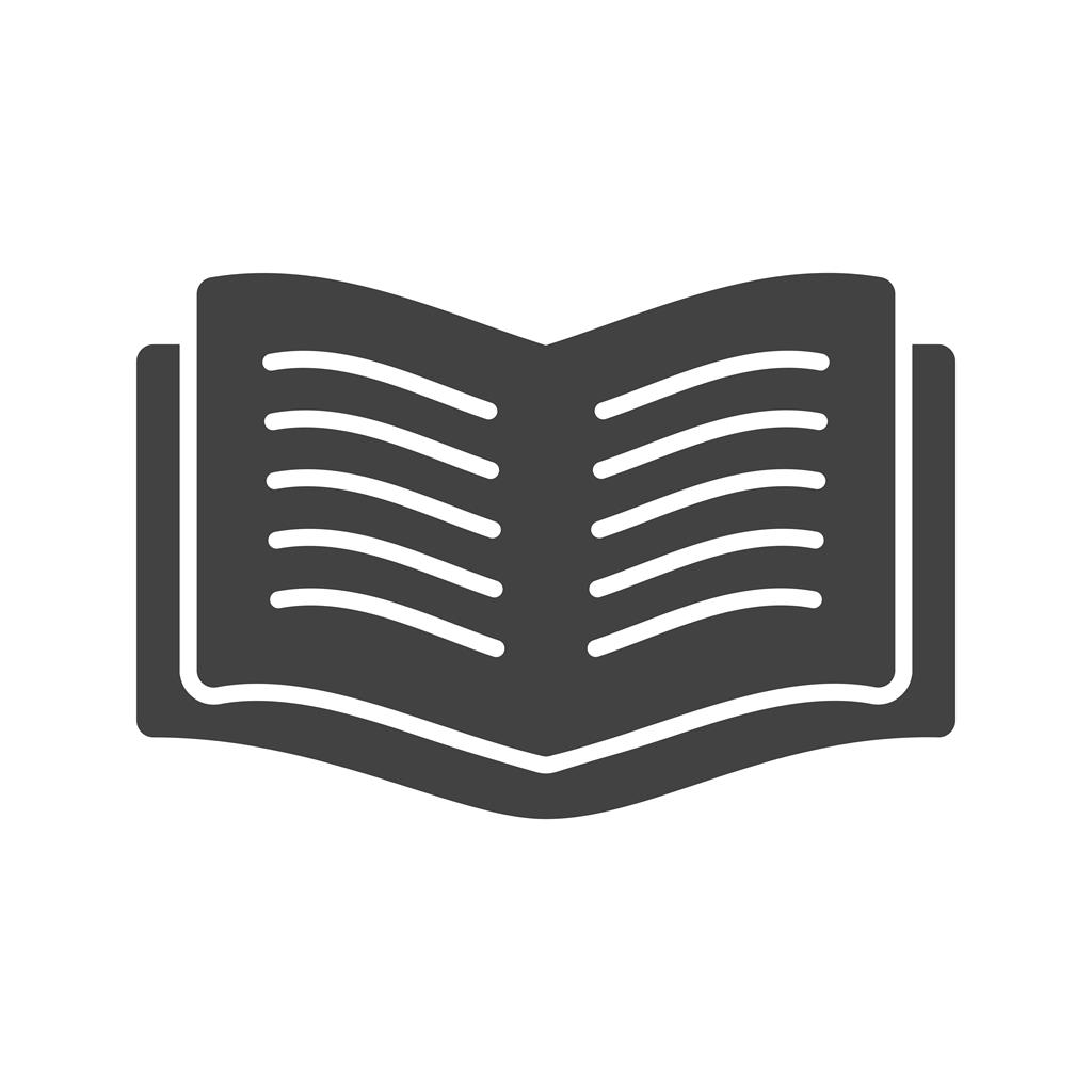 Textbook Glyph Icon