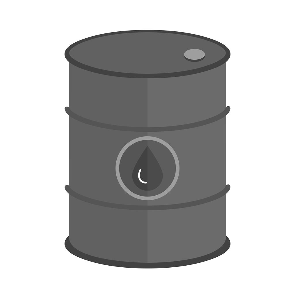 Oil Barrel Flat Multicolor Icon - IconBunny