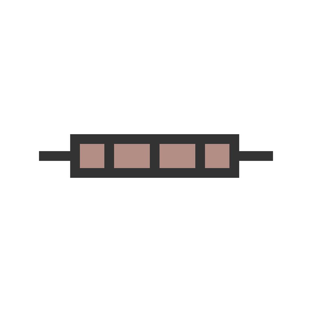Heating Element Line Filled Icon