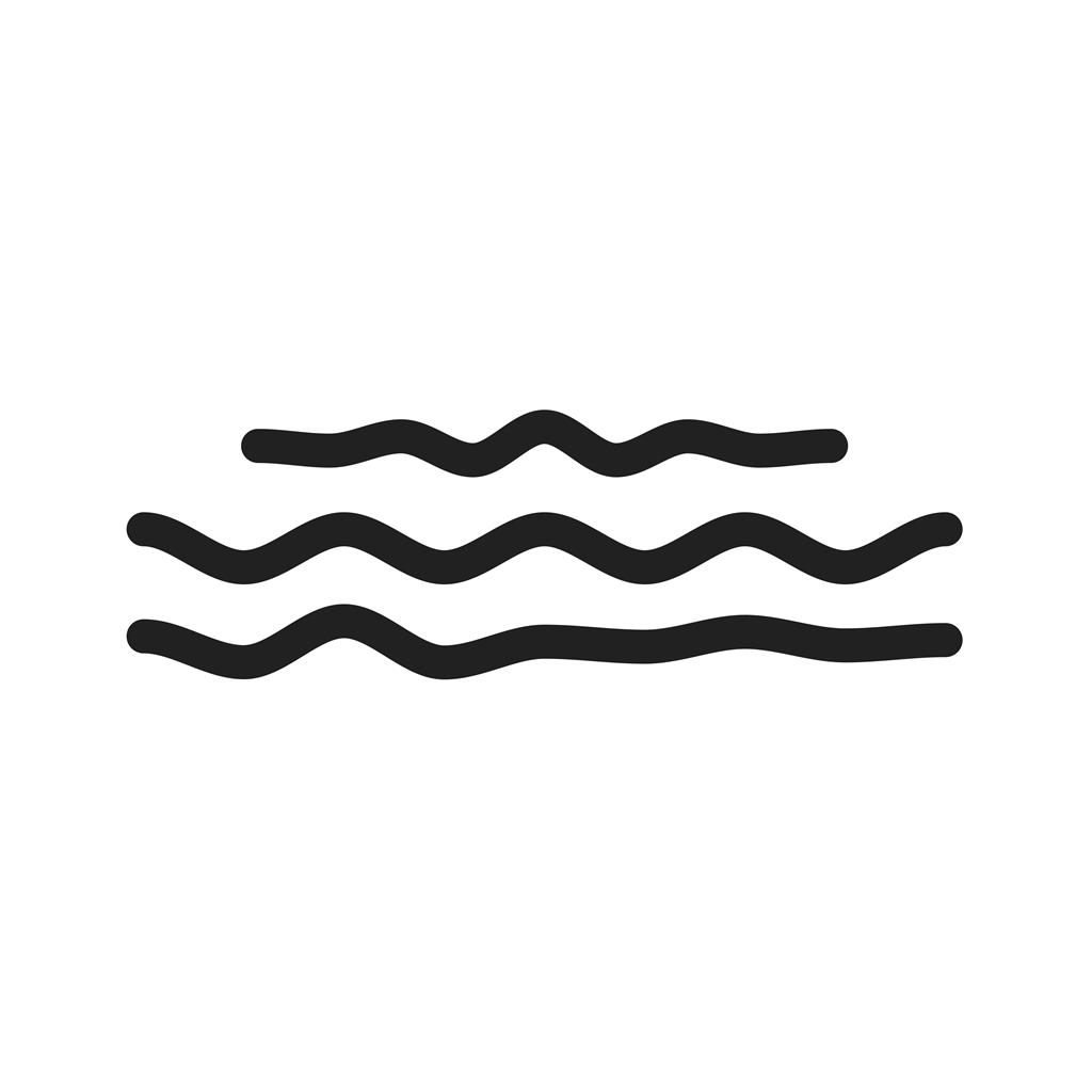 Waters Line Icon