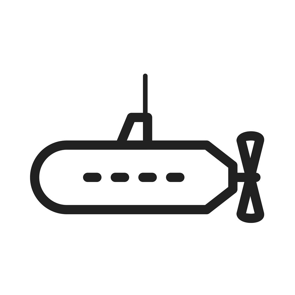 Submarine Line Icon