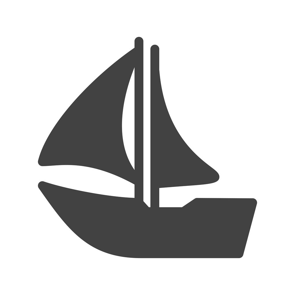 Ship I Glyph Icon