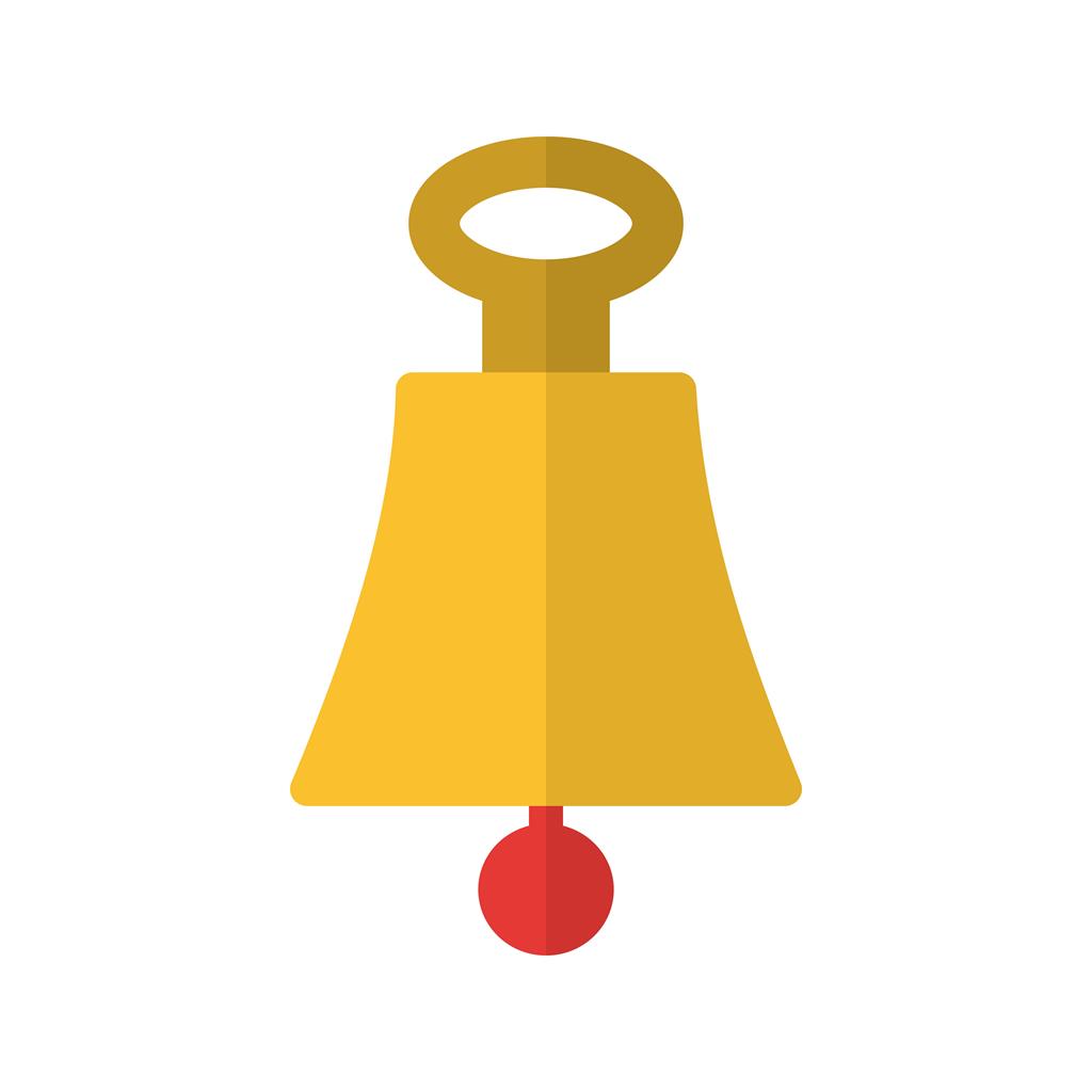 Bell Flat Multicolor Icon