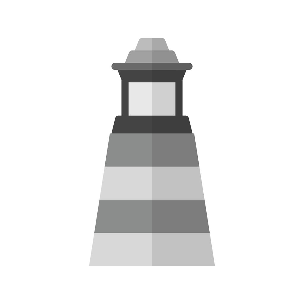 Lighthouse II Greyscale Icon