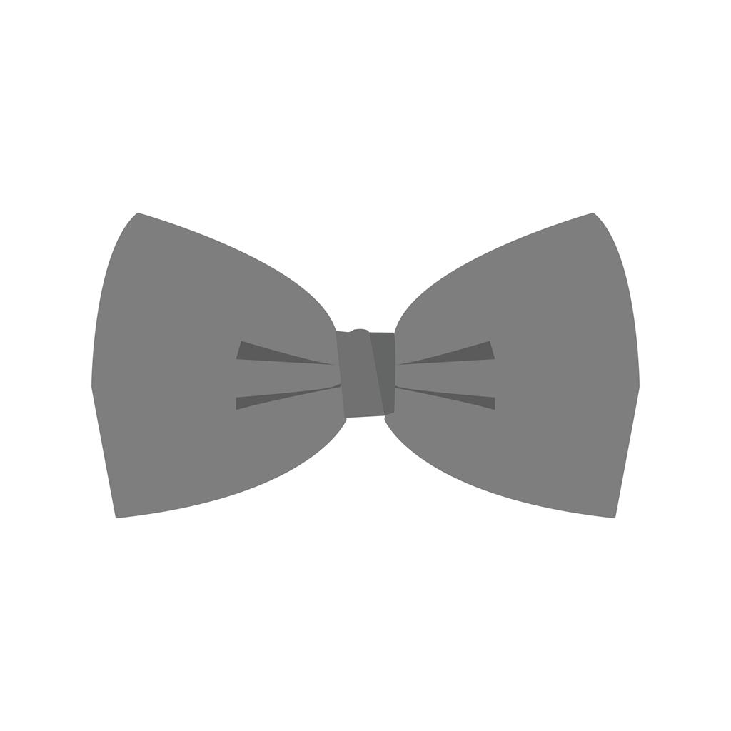 Bow Tie Greyscale Icon