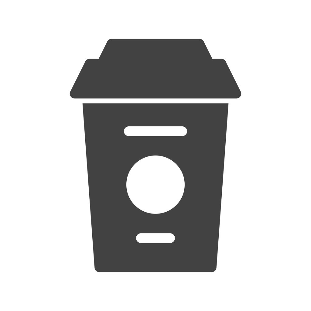 Coffee Cup Glyph Icon