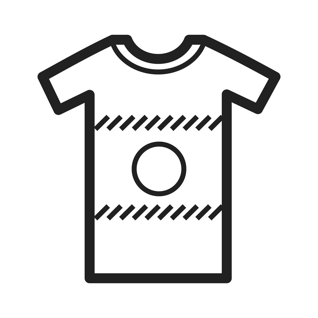 Casual Shirt Line Icon