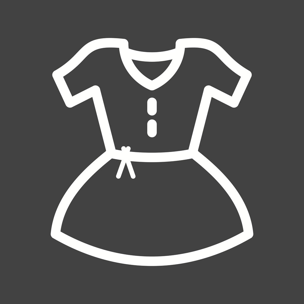 Dress Line Inverted Icon
