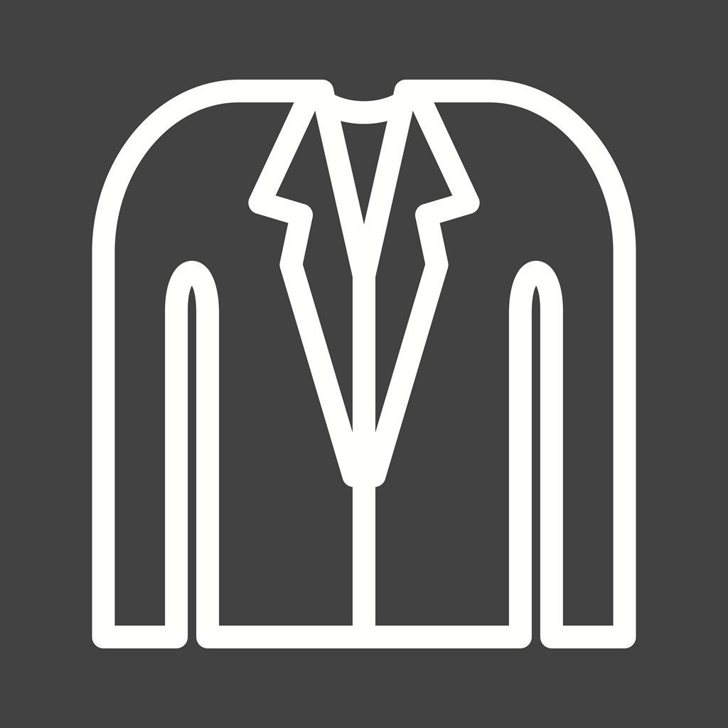 Suit Line Inverted Icon